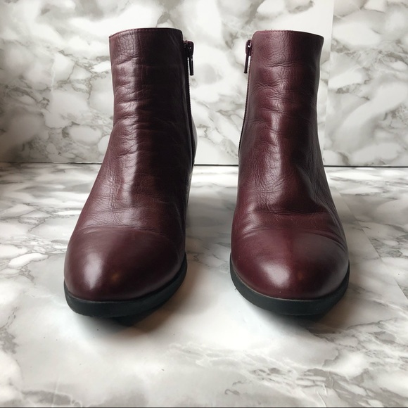 Bueno Leather Heeled Chelsea Boots Ankle Boots - Picture 3 of 16